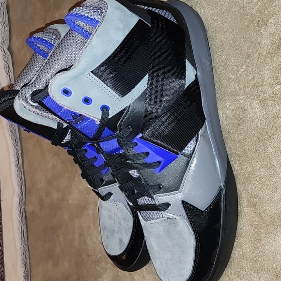 Adidas C-10 High tops Men's Size 11 Purple,Black,and Grey Colorway NEW - Picture 3 of 6